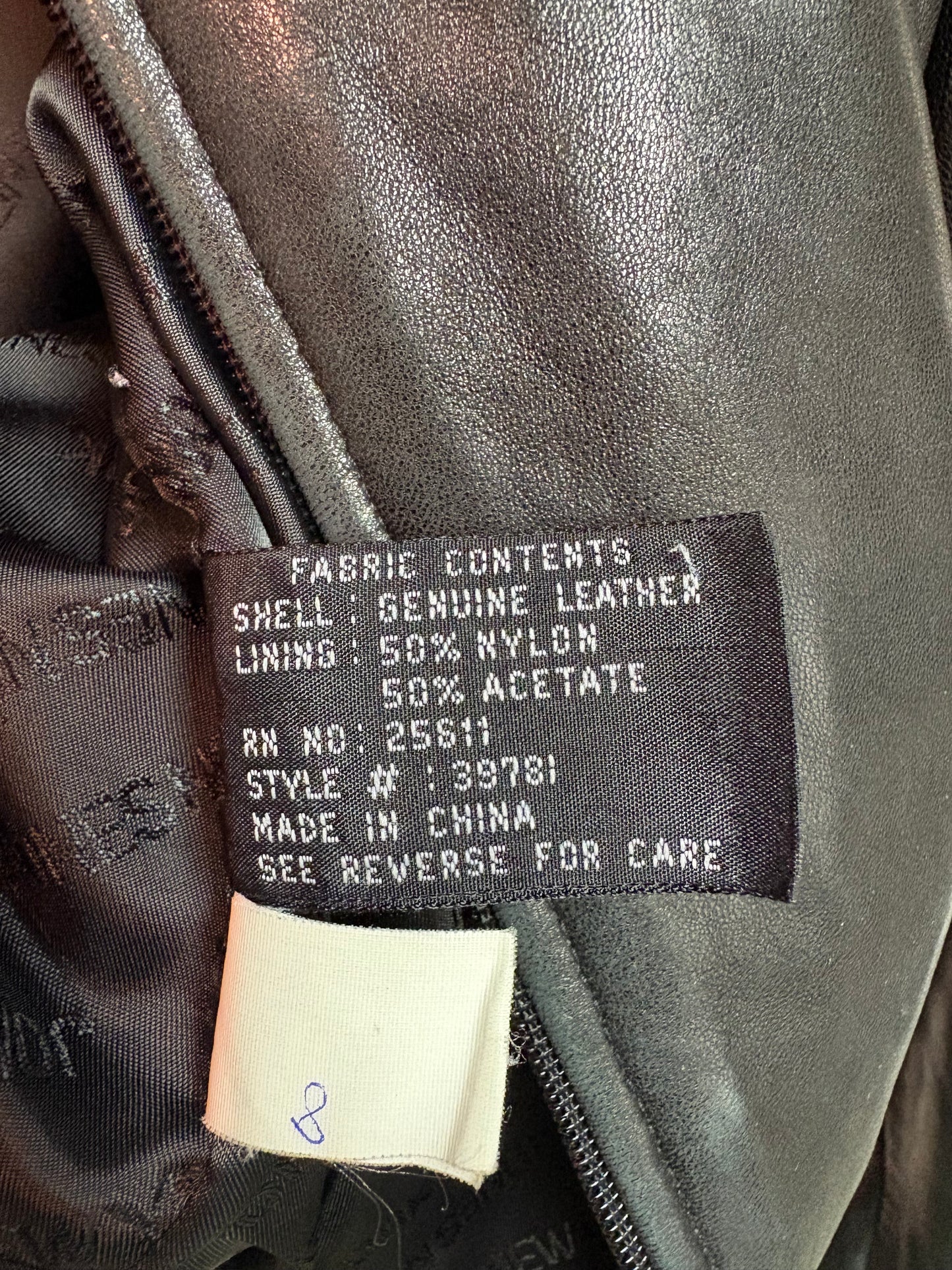 Women's Jones New York Leather Jacket