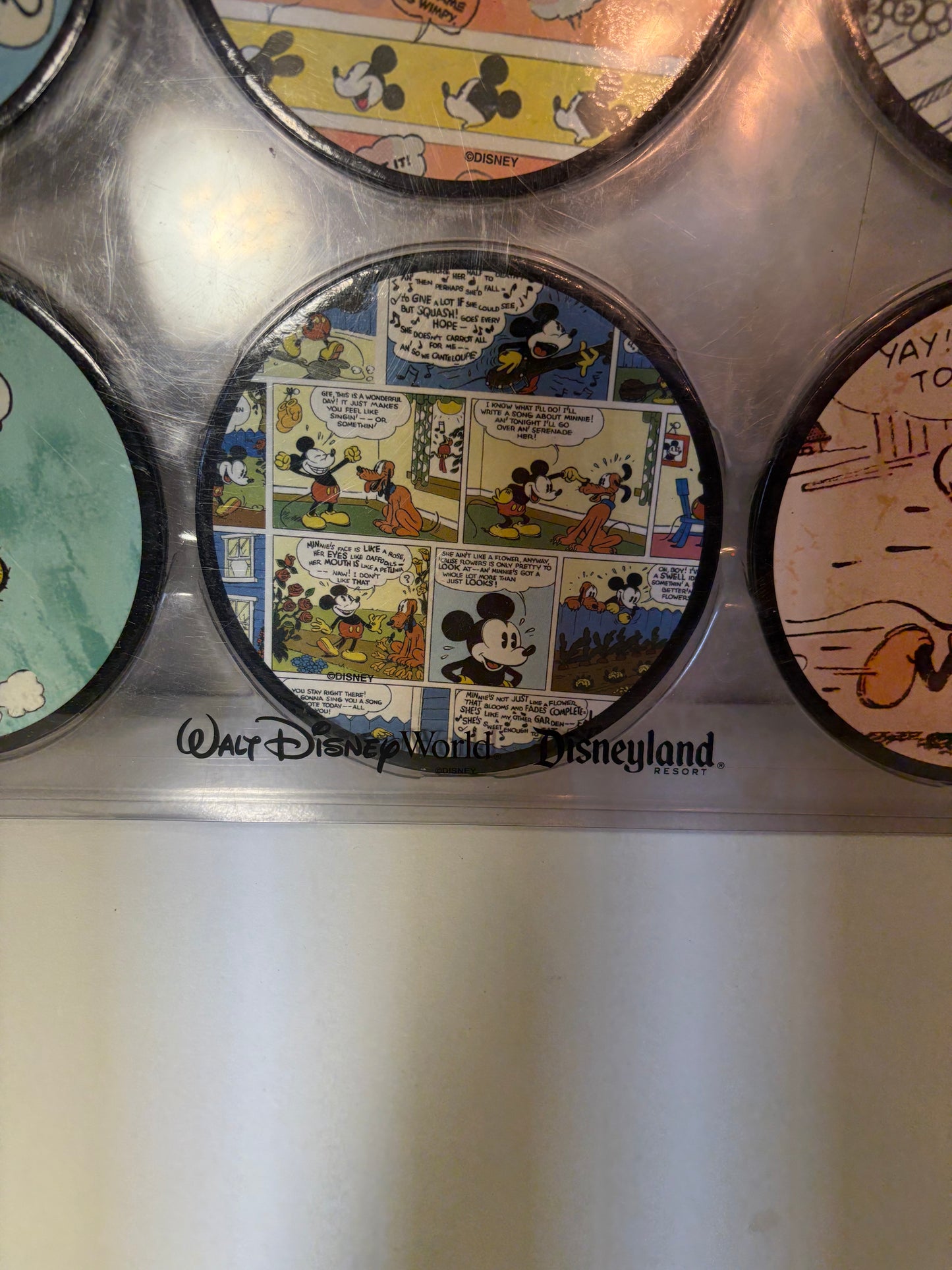 Set of Disney Mickey Mouse Coasters