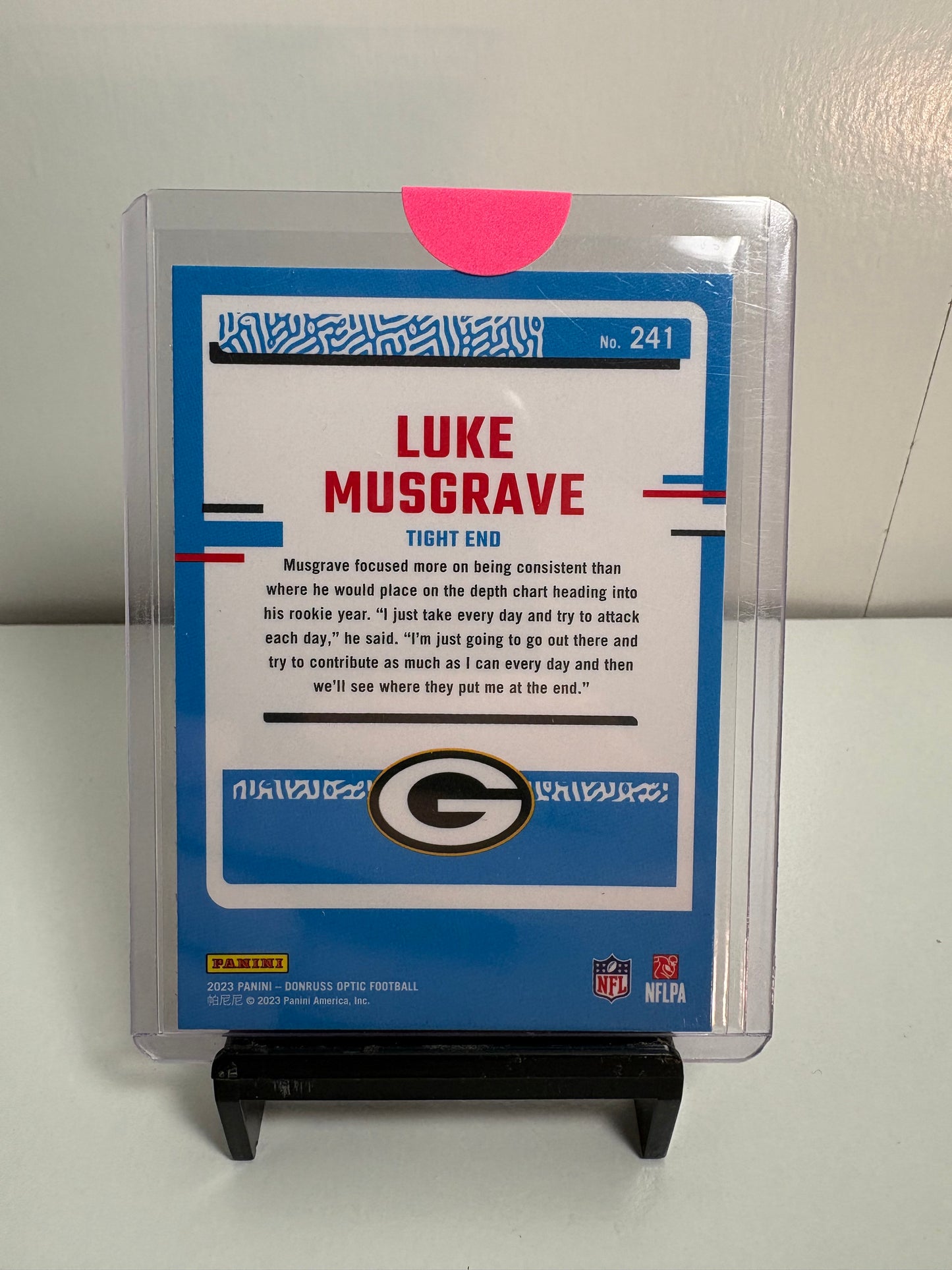 Lot of 2 Luke Musgrave Rookie Cards