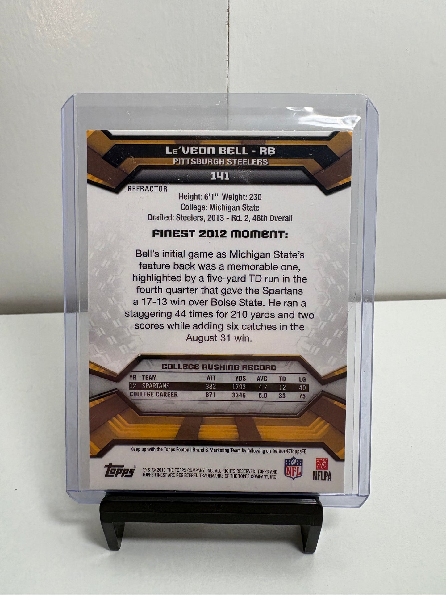 Lot of 2 Le'Veon Bell Rookie Cards