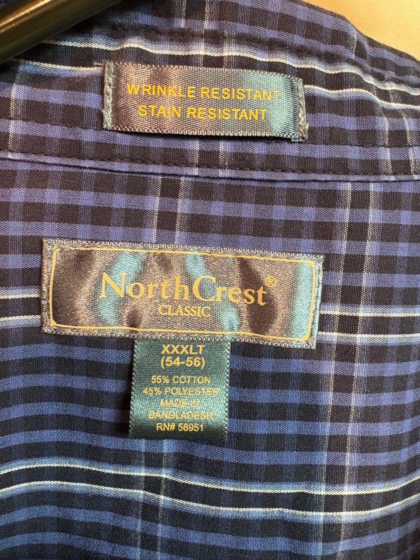 Men's NorthCrest Button Down Short Sleeve Shirt