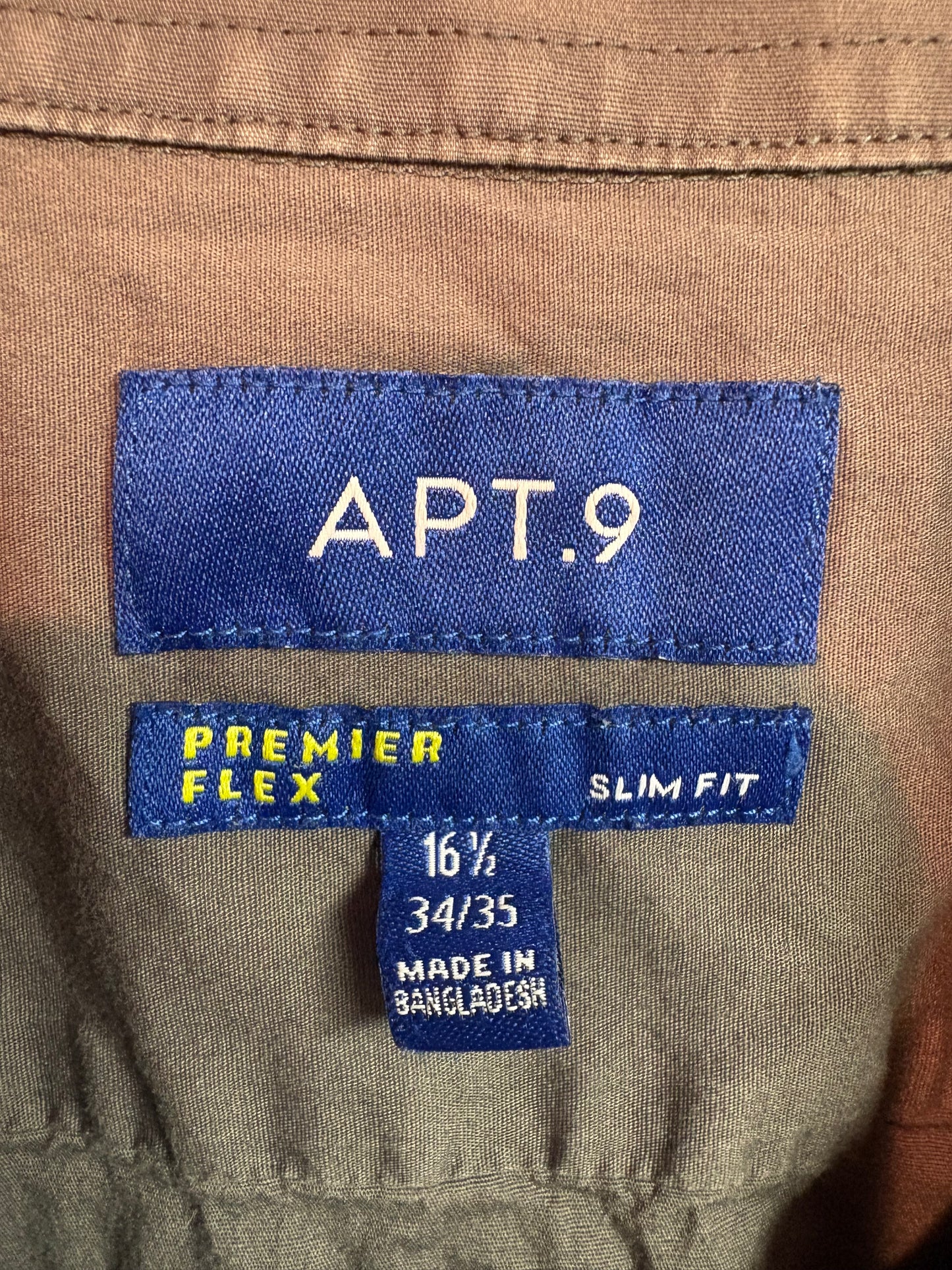 Men's Apt. 9 Long Sleeve Button Down Shirt