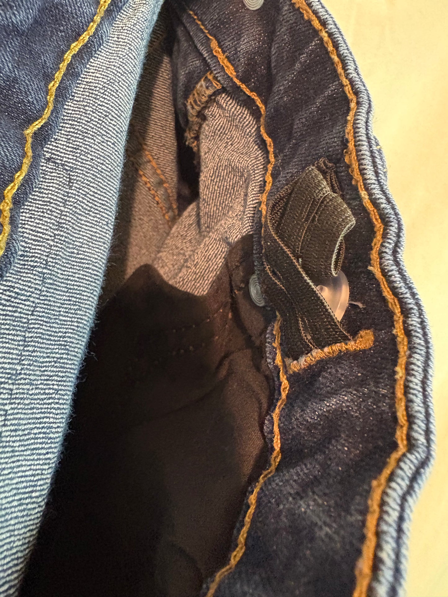 Boy's Calvin Klein Slim Straight Adjustable Jeans