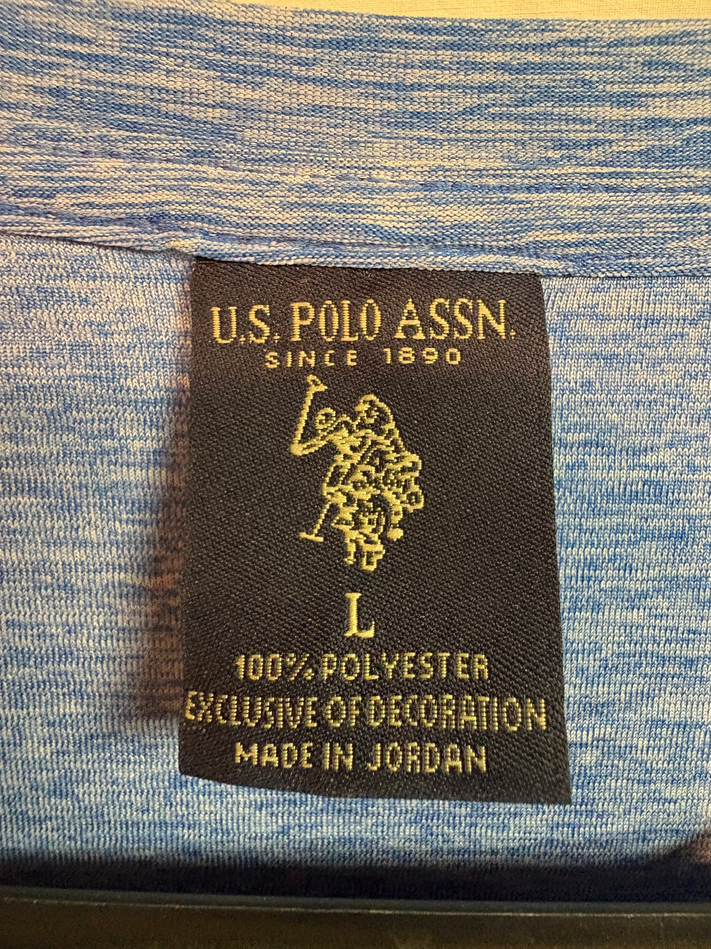 Men's U.S. Polo Assn. Blue Shirt