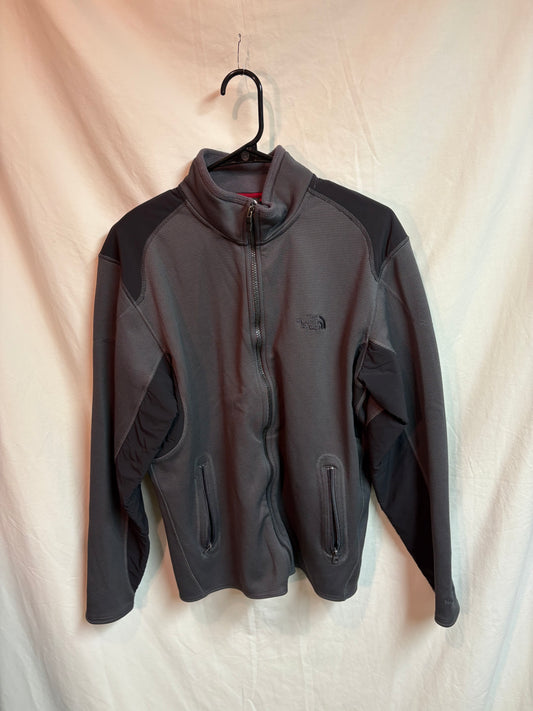 The North Face TKA Stealth Full Zip Jacket in Gray and Black
