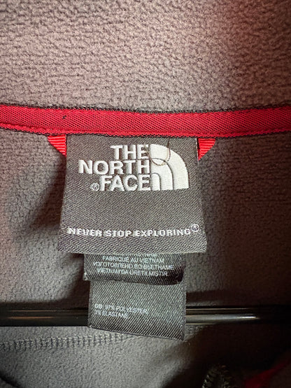 The North Face TKA Stealth Full Zip Jacket in Gray and Black