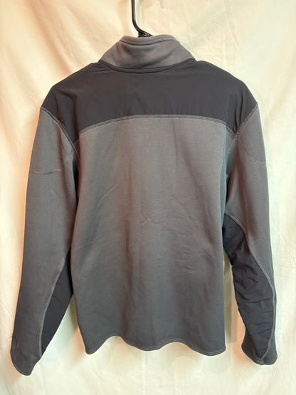 The North Face TKA Stealth Full Zip Jacket in Gray and Black