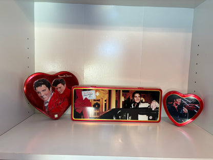 Lot of 3 Russel Stover Elvis Presley Tins