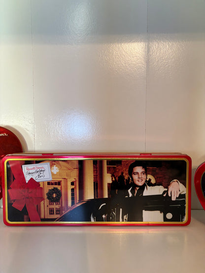 Lot of 3 Russel Stover Elvis Presley Tins