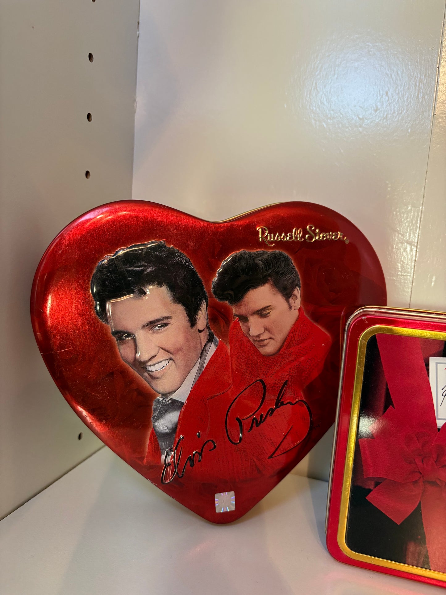 Lot of 3 Russel Stover Elvis Presley Tins