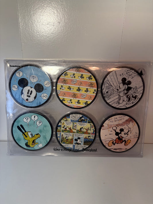 Set of Disney Mickey Mouse Coasters