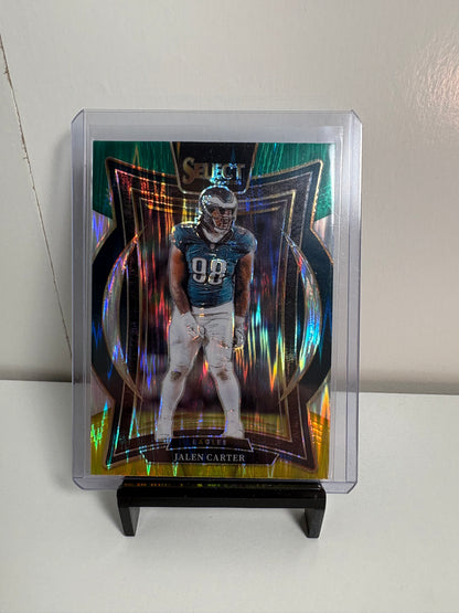 2024 Panini Select Jalen Carter Football Card