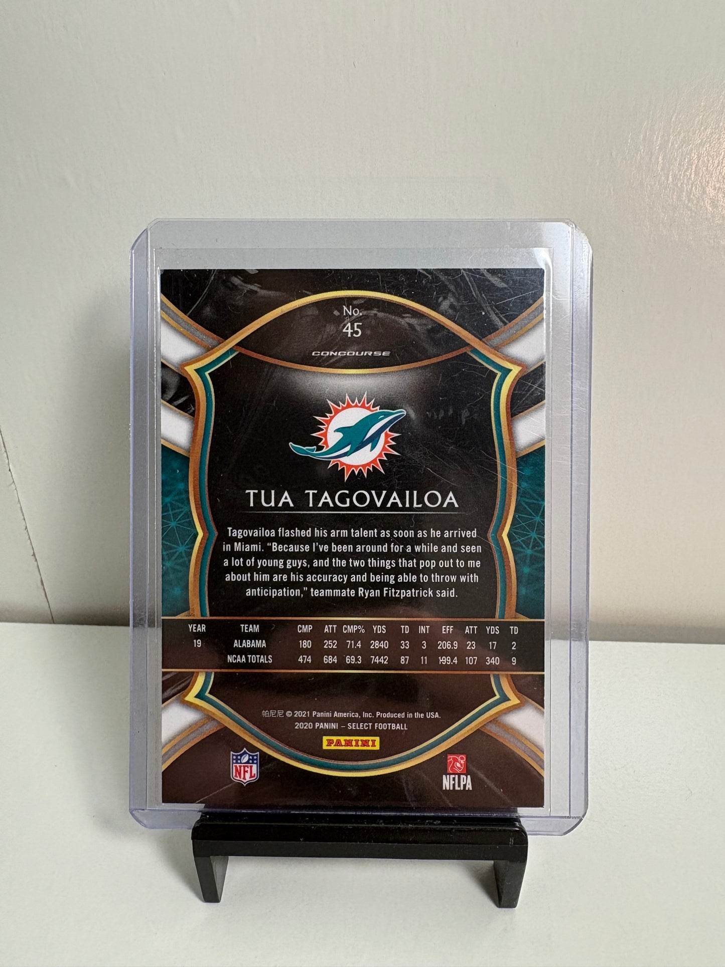 Tua Tagovailoa Rookie Card