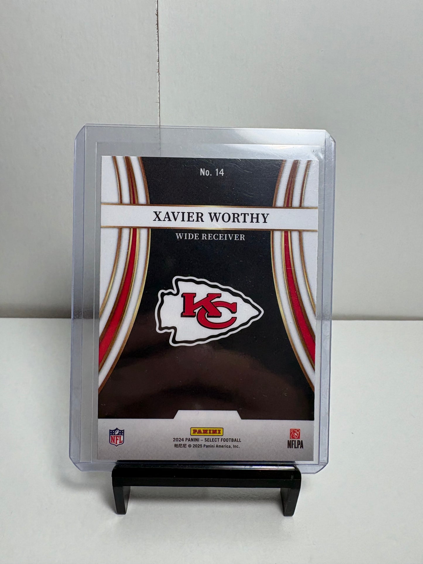 Lot of 5 Xavier Worthy Rookie Football Cards