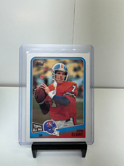Lot of 2 John Elway Football Cards