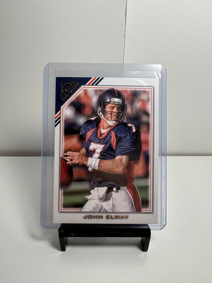 Lot of 2 John Elway Football Cards