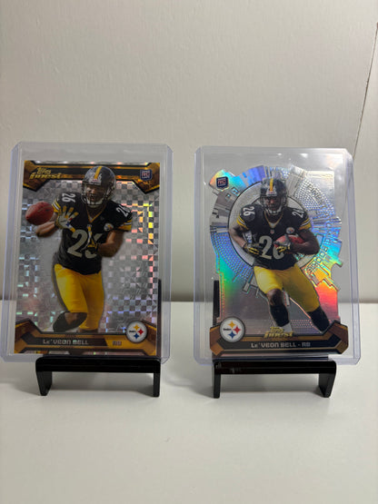 Lot of 2 Le'Veon Bell Rookie Cards
