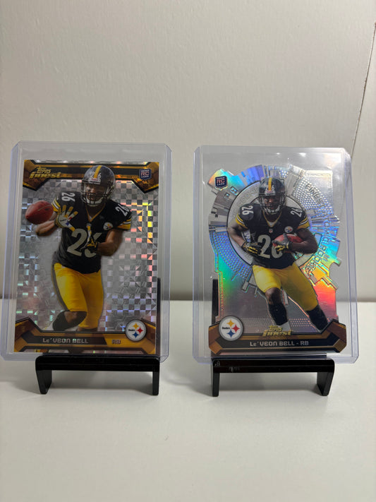 Lot of 2 Le'Veon Bell Rookie Cards