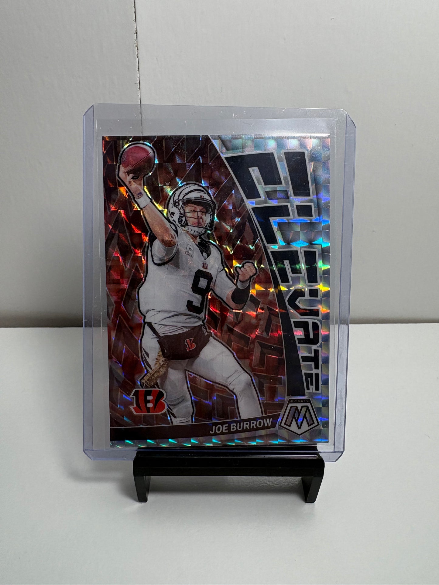 Lot of 2 Joe Burrow Football Cards