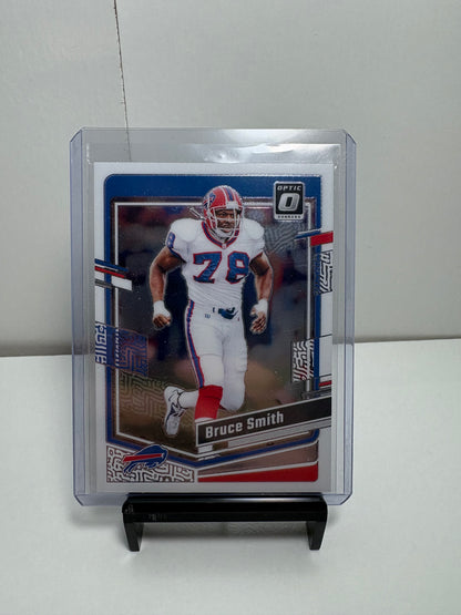 Lot of 4 2023 Panini Football Cards (Bruce Smith, Champ Bailey, Reggie Wayne, Brian Dawkins)