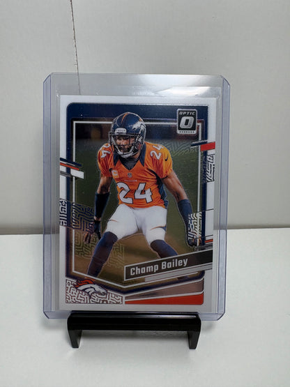 Lot of 4 2023 Panini Football Cards (Bruce Smith, Champ Bailey, Reggie Wayne, Brian Dawkins)