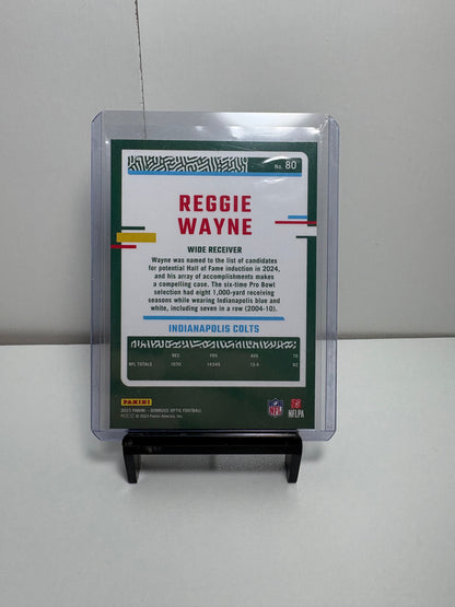Lot of 4 2023 Panini Football Cards (Bruce Smith, Champ Bailey, Reggie Wayne, Brian Dawkins)