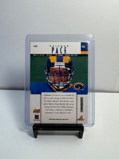 Lot of 2 Orlando Pace Rookie Football Cards