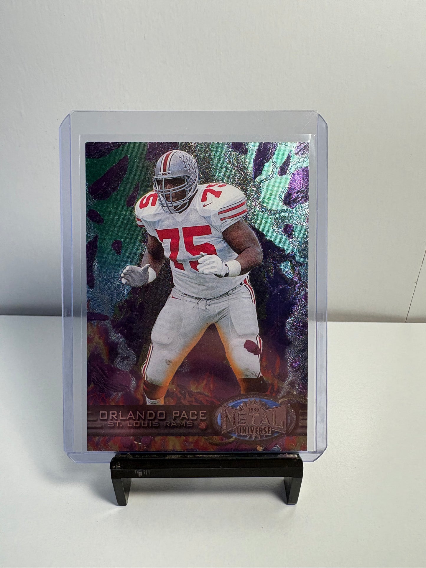 Lot of 2 Orlando Pace Rookie Football Cards