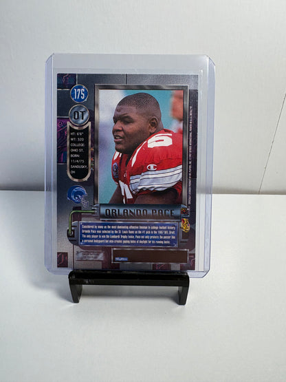 Lot of 2 Orlando Pace Rookie Football Cards