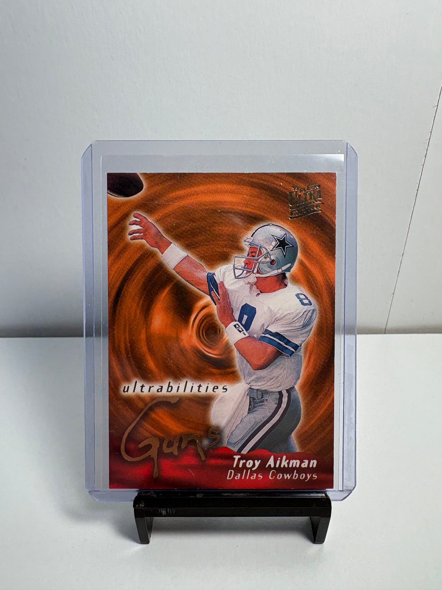 Lot of 2 Troy Aikman Football Cards