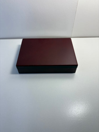 Wooden Keepsake Box with Serenity Prayer Inscribed