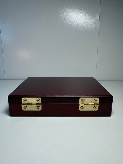 Wooden Keepsake Box with Serenity Prayer Inscribed