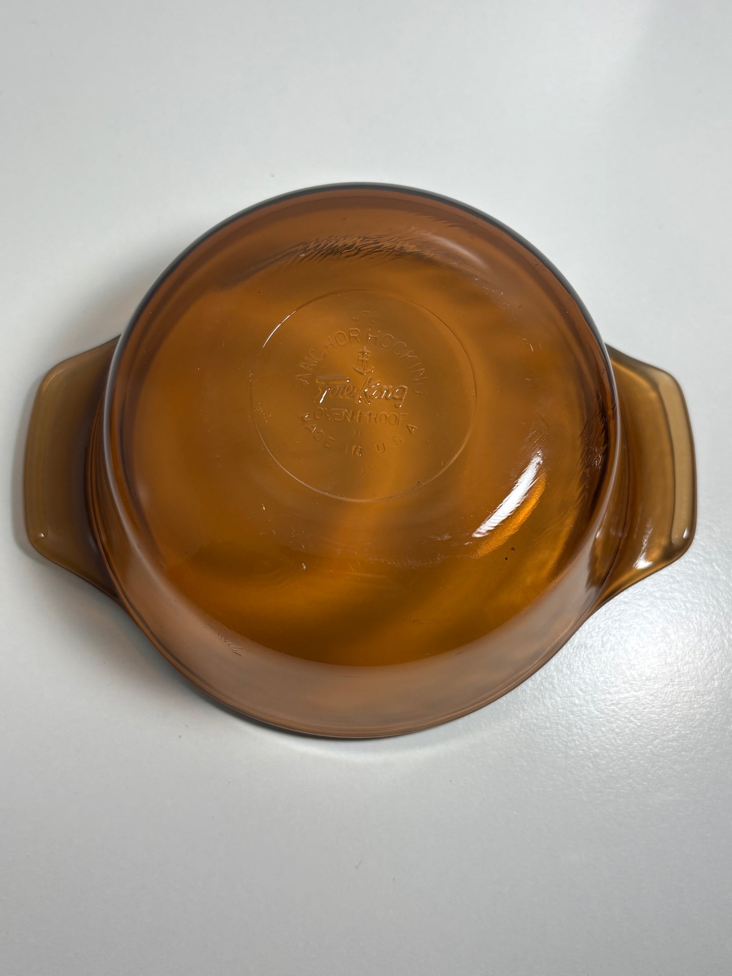 Lot of 2 Vintage Anchor Hocking Fire King Dishes