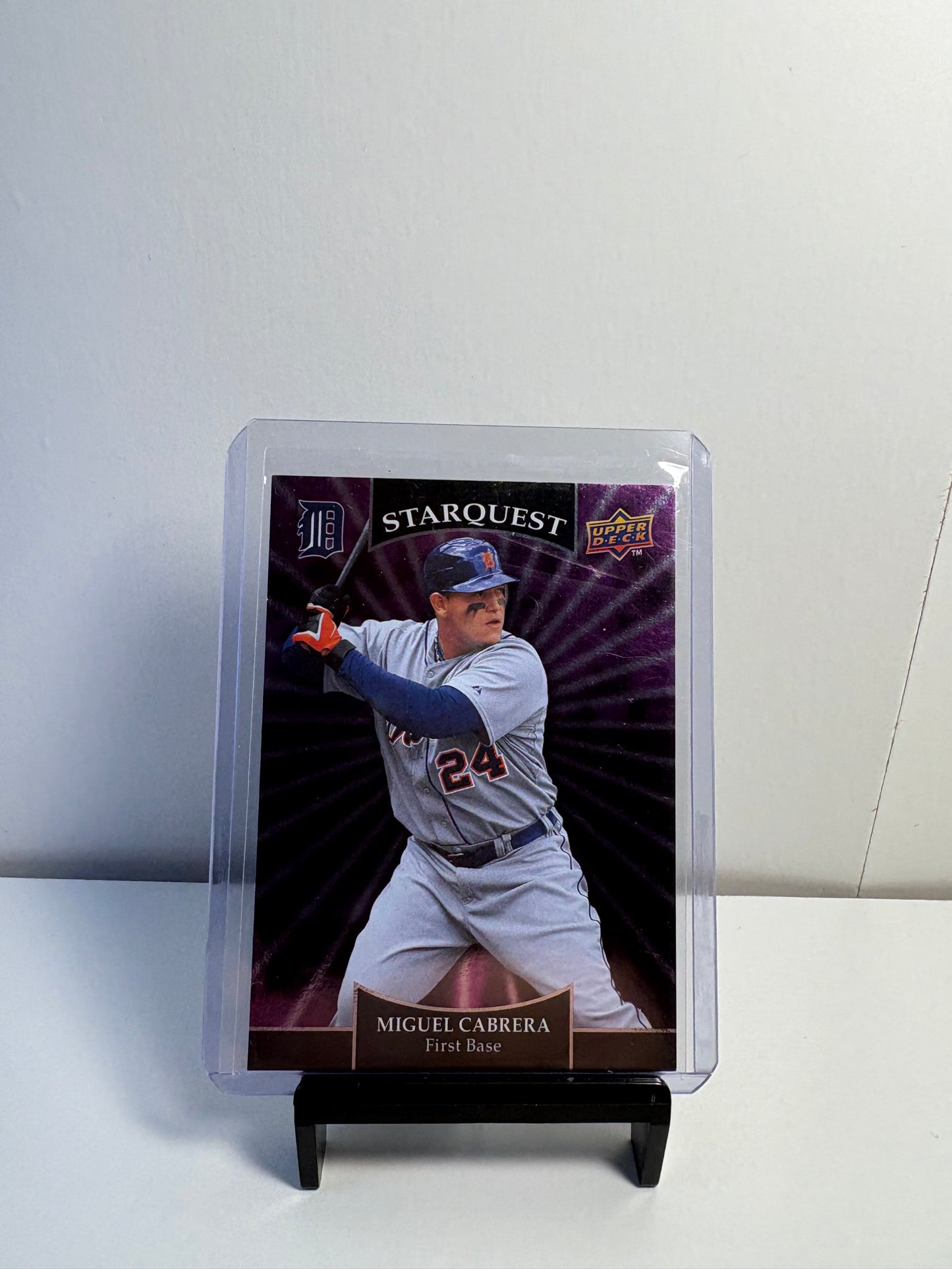 2009 Upper Deck First Edition StarQuest Miguel Cabrera Baseball Card
