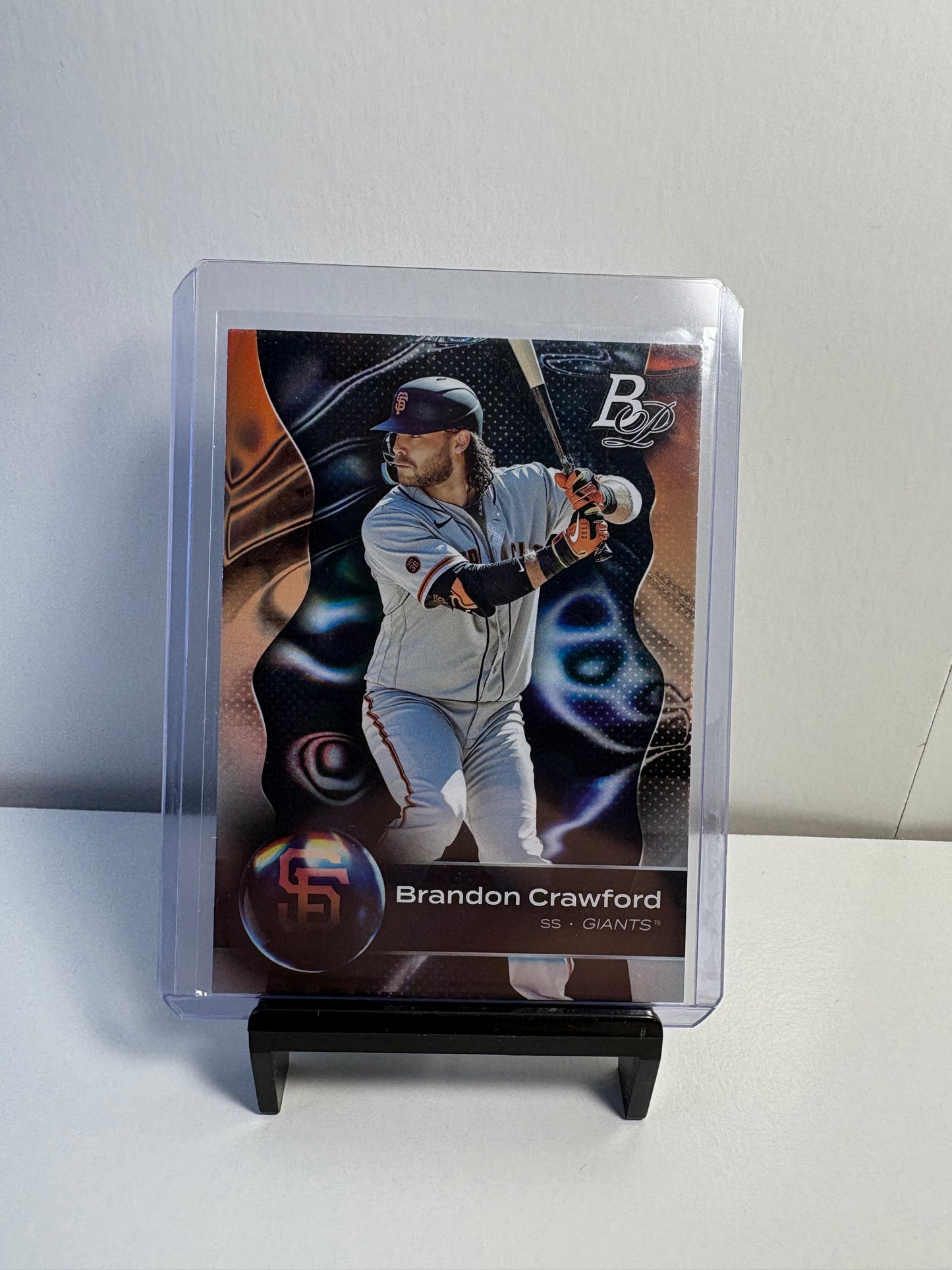 2023 Bowman Platinum Brandon Crawford Baseball Card