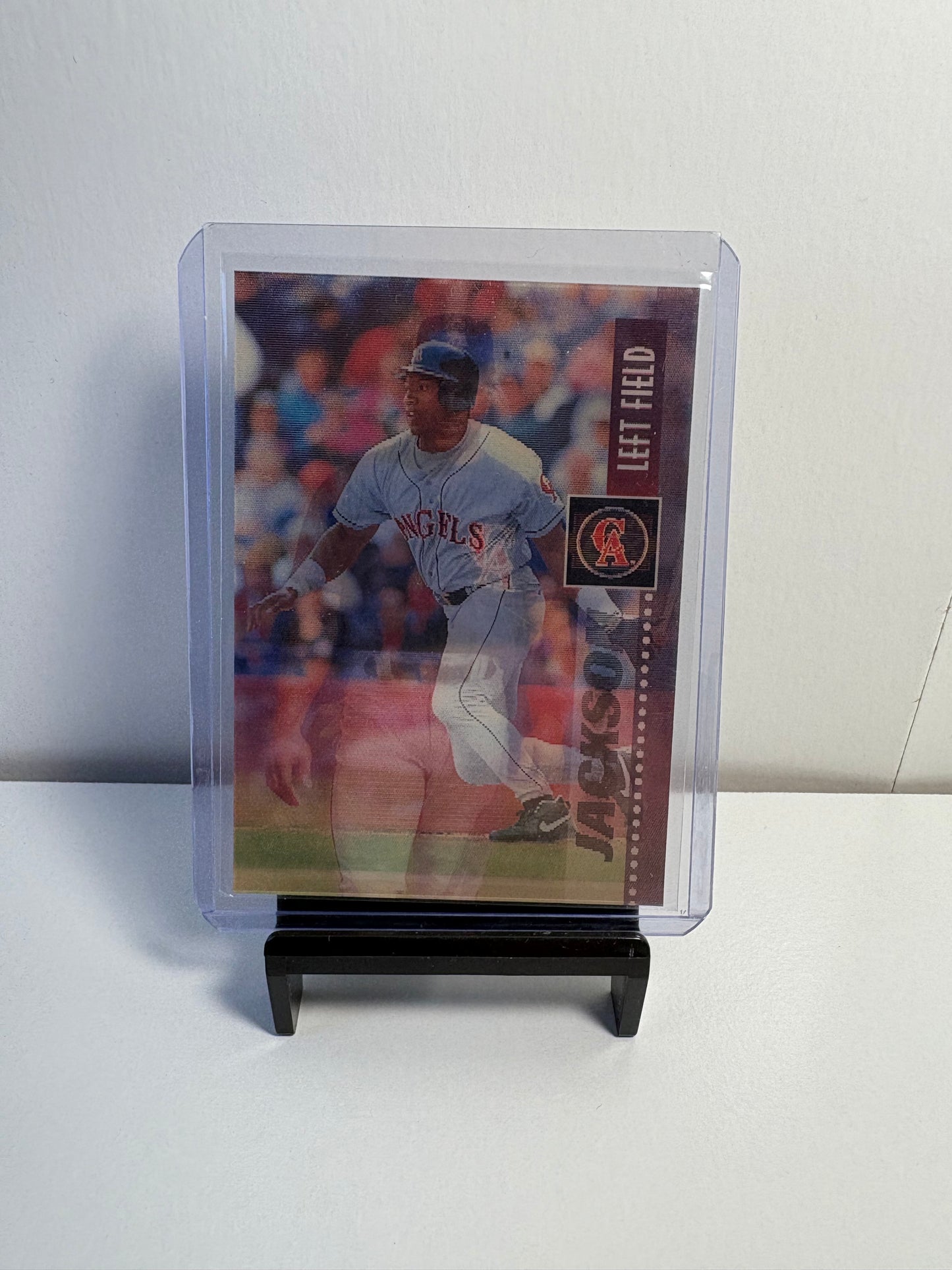 1995 Sportsflix Bo Jackson Holographic Baseball Card