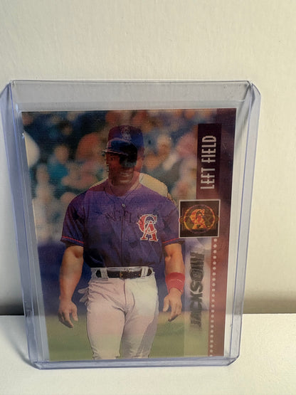 1995 Sportsflix Bo Jackson Holographic Baseball Card