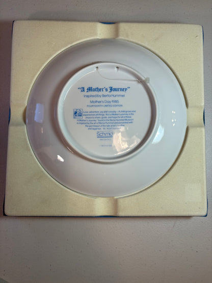 Lot of 3 Vintage 1980's Hummel Mothers Day Collector Plates