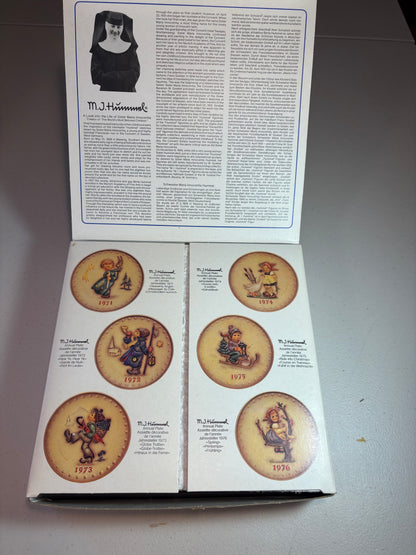 Lot of 3 Vintage 1980's Hummel Annual Collector Plates