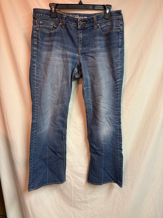 Women's New York & Company Curvy Low rise Bootcut Jeans