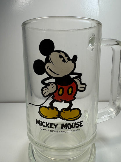 Vintage Mickey Mouse Pedestal Mug