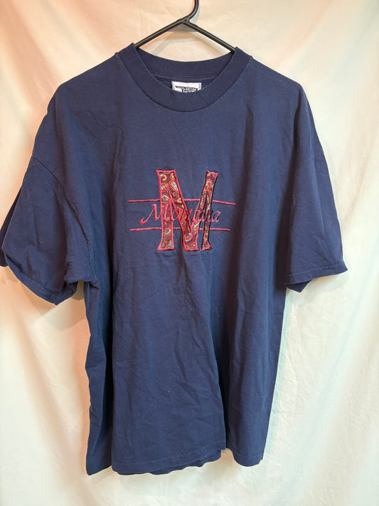 Vintage Lee Navy Blue Montana Shirt