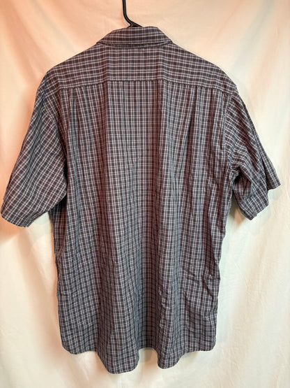 Men's Beverly Hills Polo Club Short Sleeve Button Down Shirt