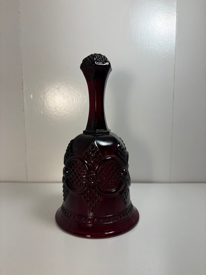 Vintage 1876 Cape Cod Collection Ruby Red Hostess Bell