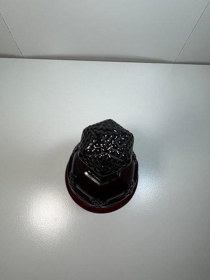 Vintage 1876 Cape Cod Collection Ruby Red Hostess Bell