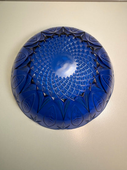 Lot of 4 Avon Royal Sapphire Cobalt Blue Glass Bowls