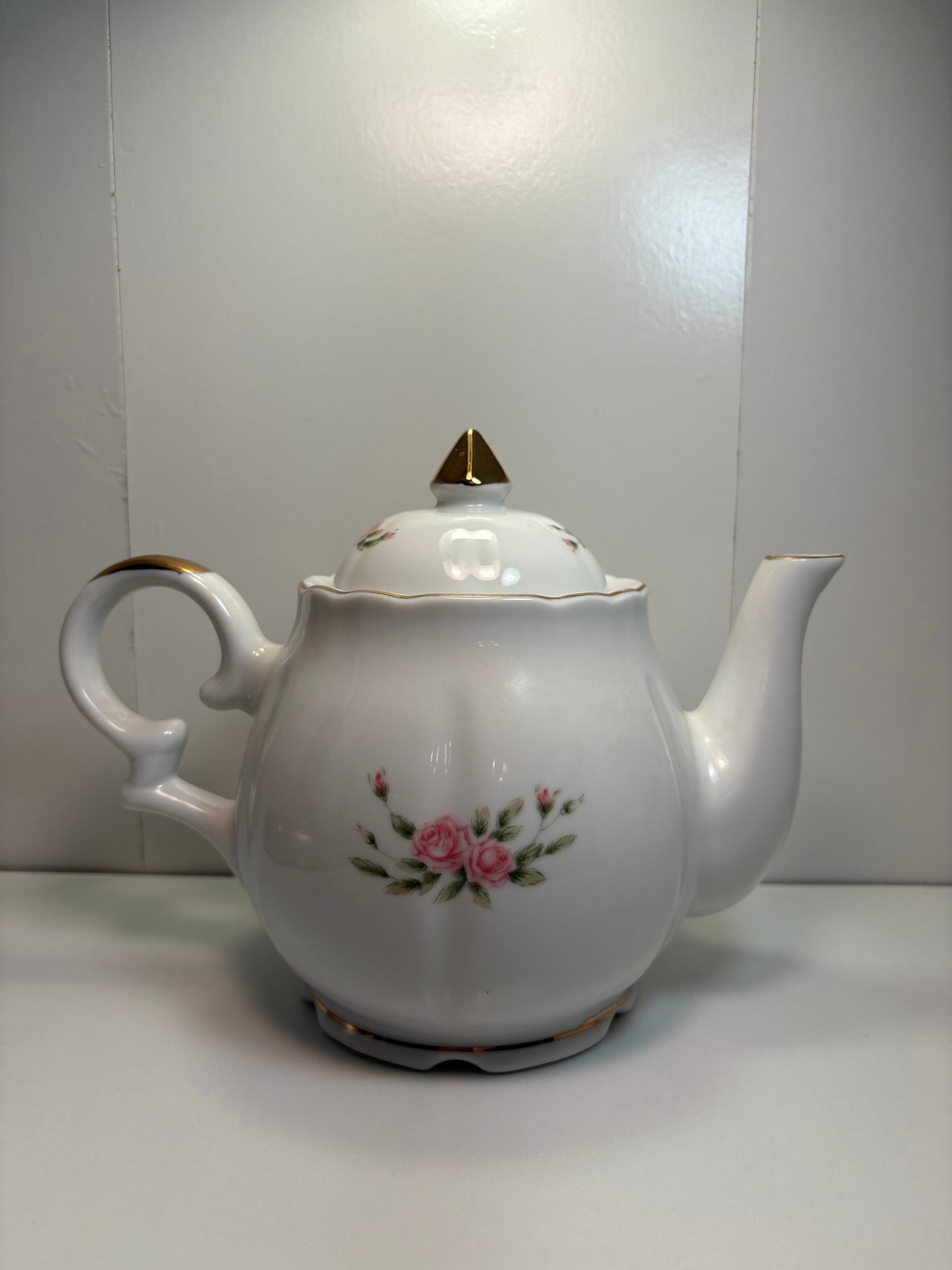 Lefton 50th Anniversary Musical Teapot