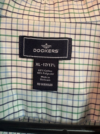 Men's Dockers Short Sleeve Button Down Shirt