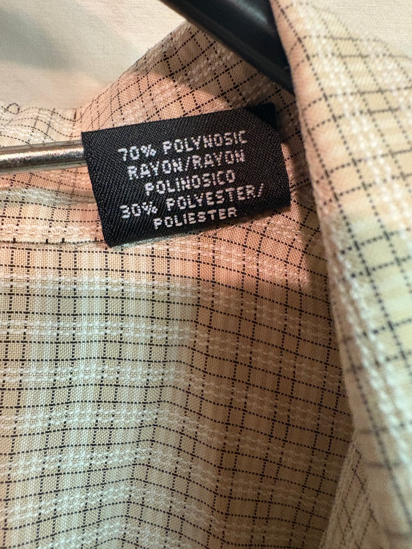 Men's Haggar Short Sleeve Button Down Shirt