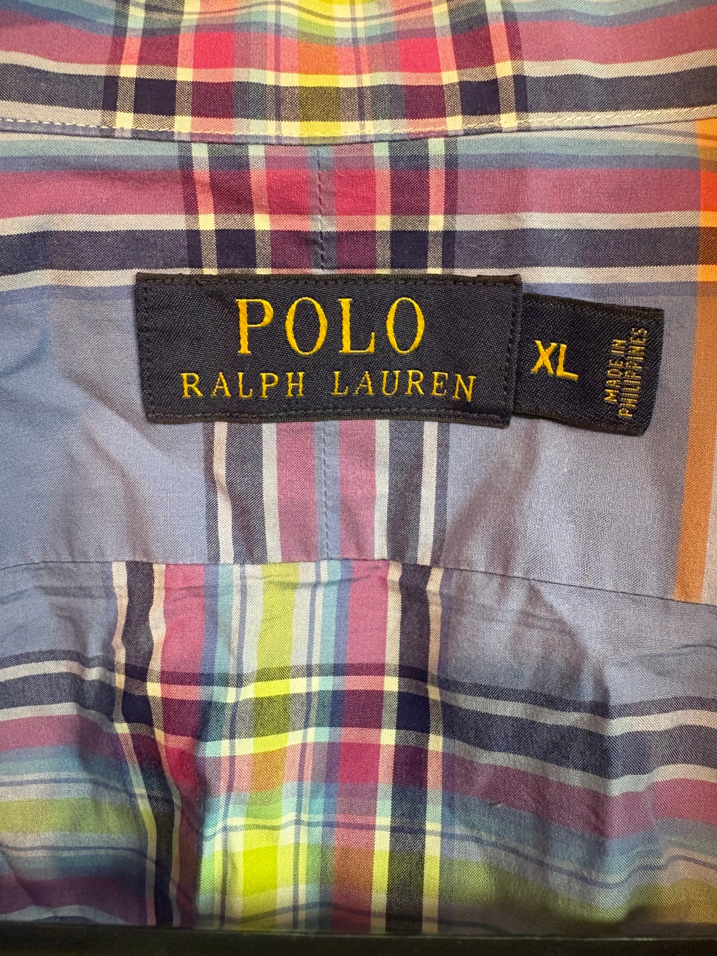 Men's Polo Ralph Lauren Plaid Button Down Shirt